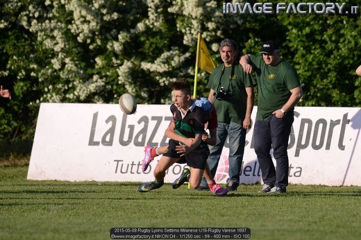 2015-05-09 Rugby Lyons Settimo Milanese U16-Rugby Varese 1697